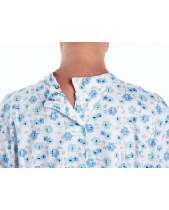 Chemise de nuit médicalisée manches longues Chemise de nuit médicalisée manches longues