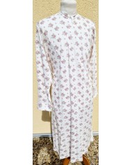 Chemise de nuit médicalisée manches longues Chemise de nuit médicalisée manches longues