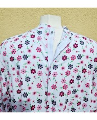 Chemise de nuit médicalisée fleurie Chemise de nuit médicalisée fleurie
