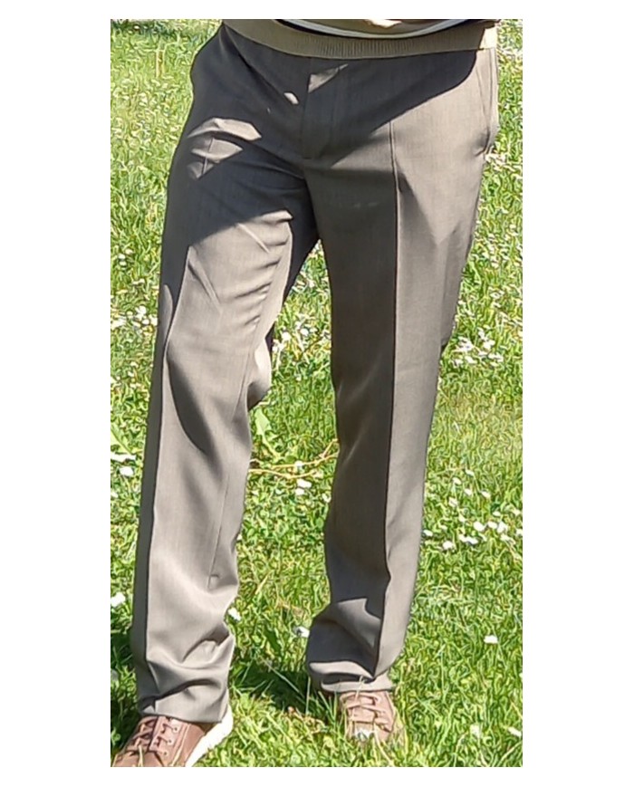 Pantalon toile taille confort