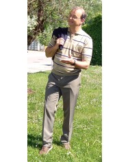 Pantalon toile taille confort