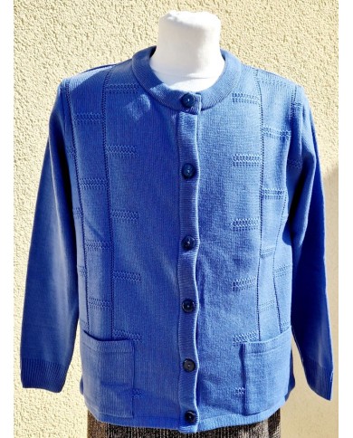 Gilet col rond "Edwige" Gilet col rond "Edwige"