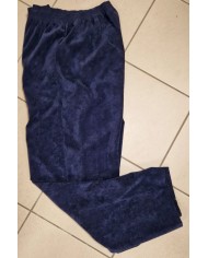 Pantalon hiver velour élastiqué à la taille Henri