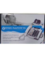 Téléphone séniors fixe avec photos et amplificateur Téléphone séniors fixe avec photos et amplificateur