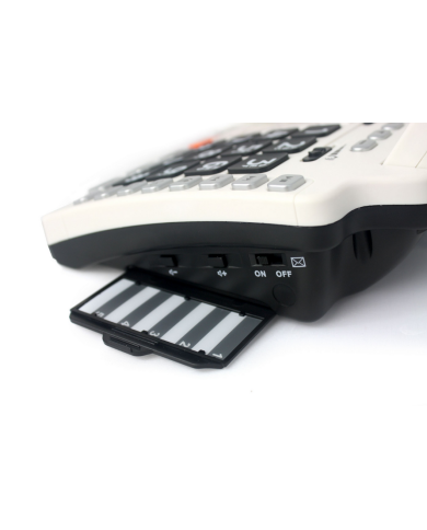 Téléphone séniors fixe avec photos et amplificateur