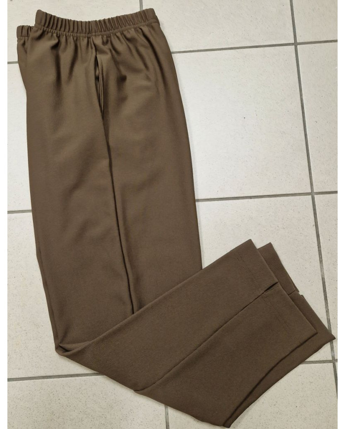 Pantalon cotelé élastiqué doublé polaire "Viviane" pour séniors Pantalon cotelé élastiqué doublé polaire "Viviane" pour séniors