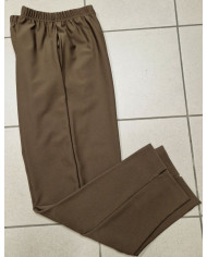 Pantalon cotelé élastiqué doublé polaire "Viviane" pour séniors Pantalon cotelé élastiqué doublé polaire "Viviane" pour séniors
