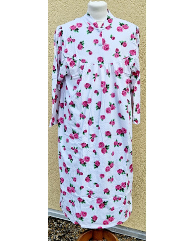 Chemise de nuit médicalisée Rose Chemise de nuit médicalisée Rose