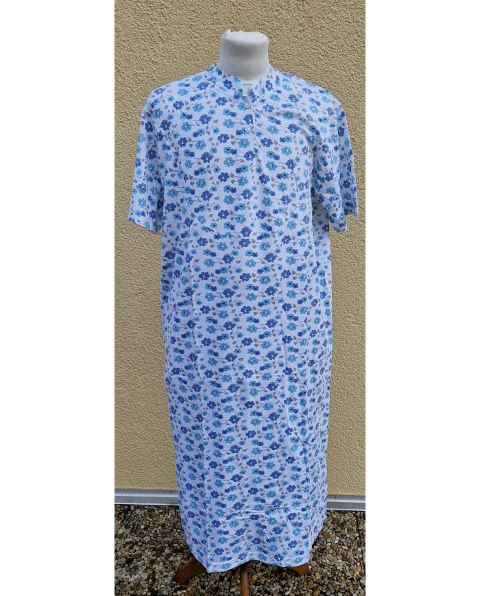 Chemise de nuit médicalisée manches courtes Leonie