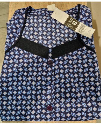 Robe tablier boutonnée Oriane Robe tablier boutonnée Oriane