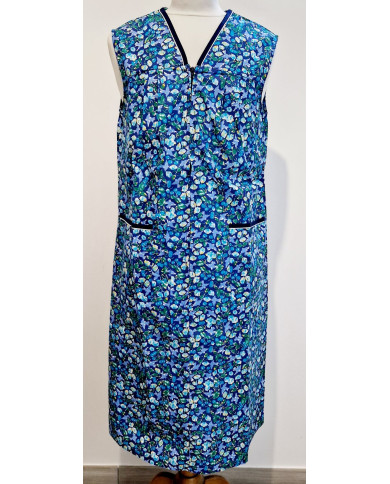 Robe tablier zippé Marguerite Robe tablier zippé Marguerite