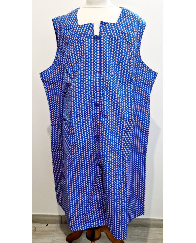 Robe tablier boutonnée Oriane Robe tablier boutonnée Oriane