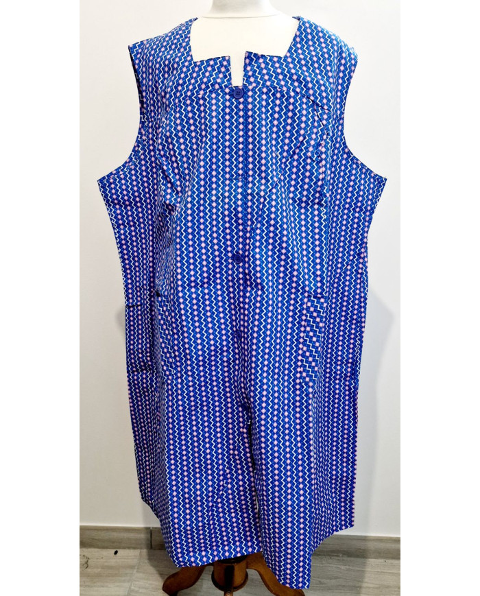 Robe tablier boutonnée Oriane Robe tablier boutonnée Oriane
