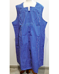 Robe tablier boutonnée Oriane Robe tablier boutonnée Oriane