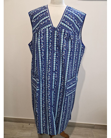 Robe tablier boutonnée Oriane Robe tablier boutonnée Oriane