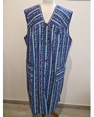Robe tablier boutonnée Oriane Robe tablier boutonnée Oriane