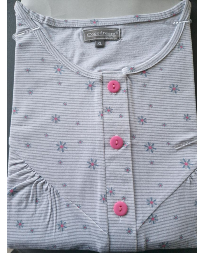 Chemise de nuit manches longues Irina