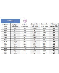 Chaussons orthopediques Amiral CHUT
