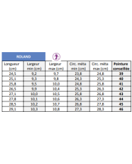 Chaussure d'interieur Rolland CHUT