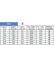 Chaussure CHUT fermée Neiva noir