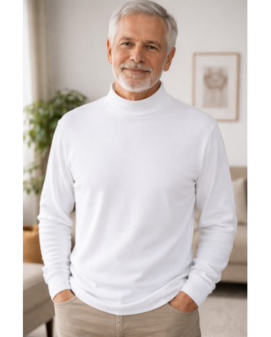 Sous pull chaud mixte pour séniors