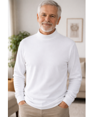 Sous pull chaud mixte pour séniors