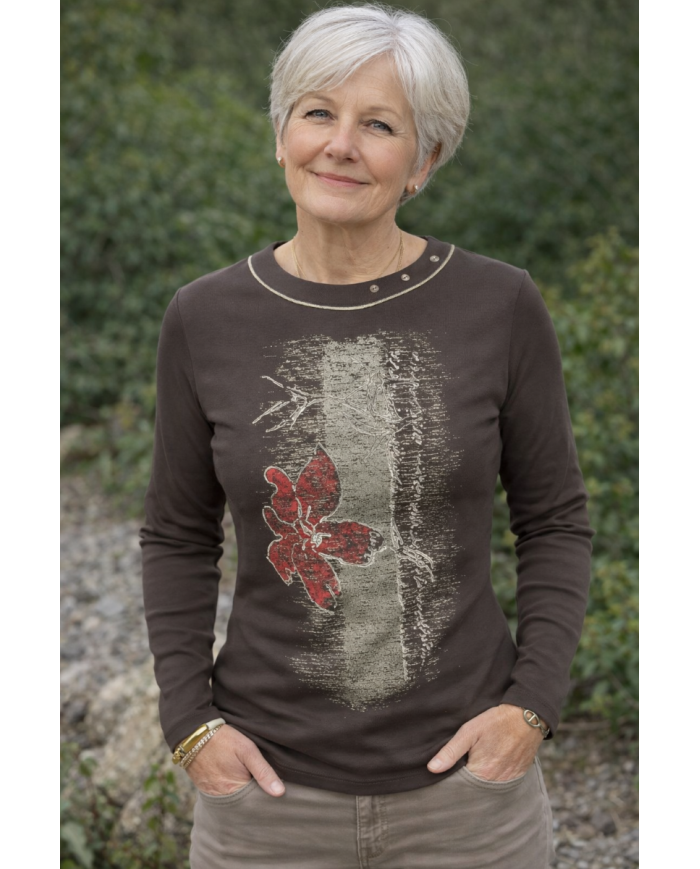 Tee-shirt manches longues Tina