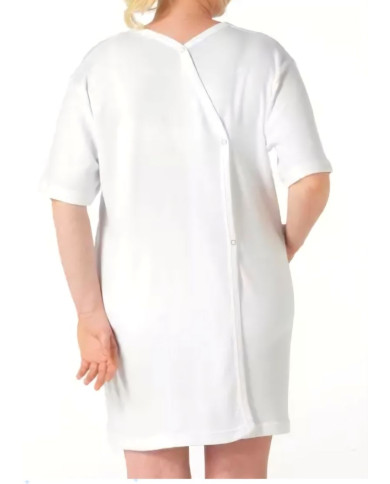Chemise médicalisée fermeture dos Elie
