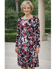 Robe Madame à manches longues