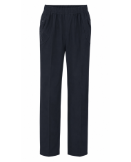 Pantalon polyester élastiqué pour séniors