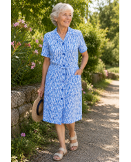 Robe manches courtes Gisele