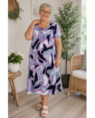 Robe sans manches Azur