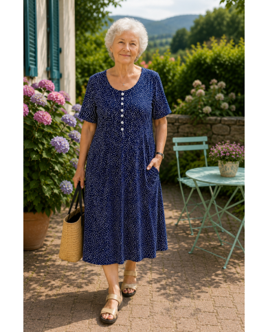 Robe manches courtes Agathe