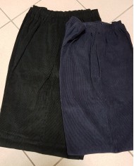 Pantalon Velours élastiqué à la taille - HHC7002 Pantalon Velours élastiqué à la taille - HHC7002
