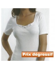 Maillot de corps pour femme manches courtes de la collection Jet Maillot de corps pour femme manches courtes de la collection Jet